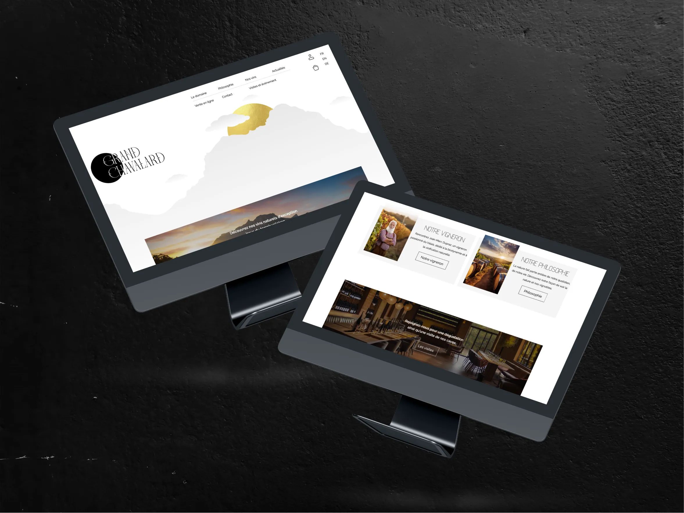 Grand Chavalard, vins